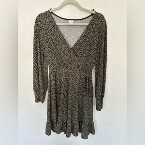 Kaileigh Long Sleeve Floral Dress